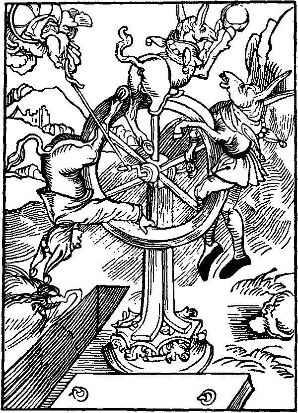 The Ship of Fools. Illustration attributed to Albrecht Drer, from the book Ship of Fools by Sebastian Brant, 1494.