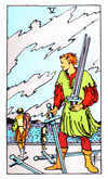 Tarot Minor Arcana card: Five of Swords