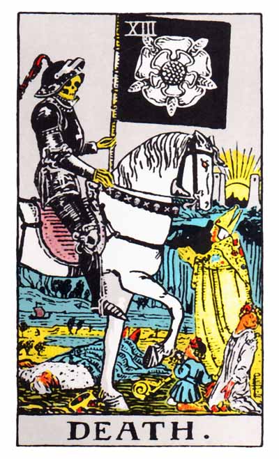 Death Major Arcana Tarot card.