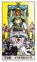 Tarot Major Arcana card: The Chariot