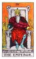 Tarot Major Arcana card: The Emperor