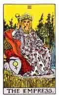 Tarot Major Arcana card: The Empress