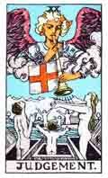 Tarot Major Arcana card: Judgement