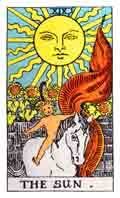 Tarot Major Arcana card: The Sun