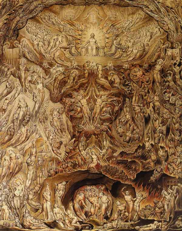 A Vision of the Last Judgment, by William Blake 1808.