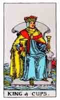 Tarot Minor Arcana card: King of Cups